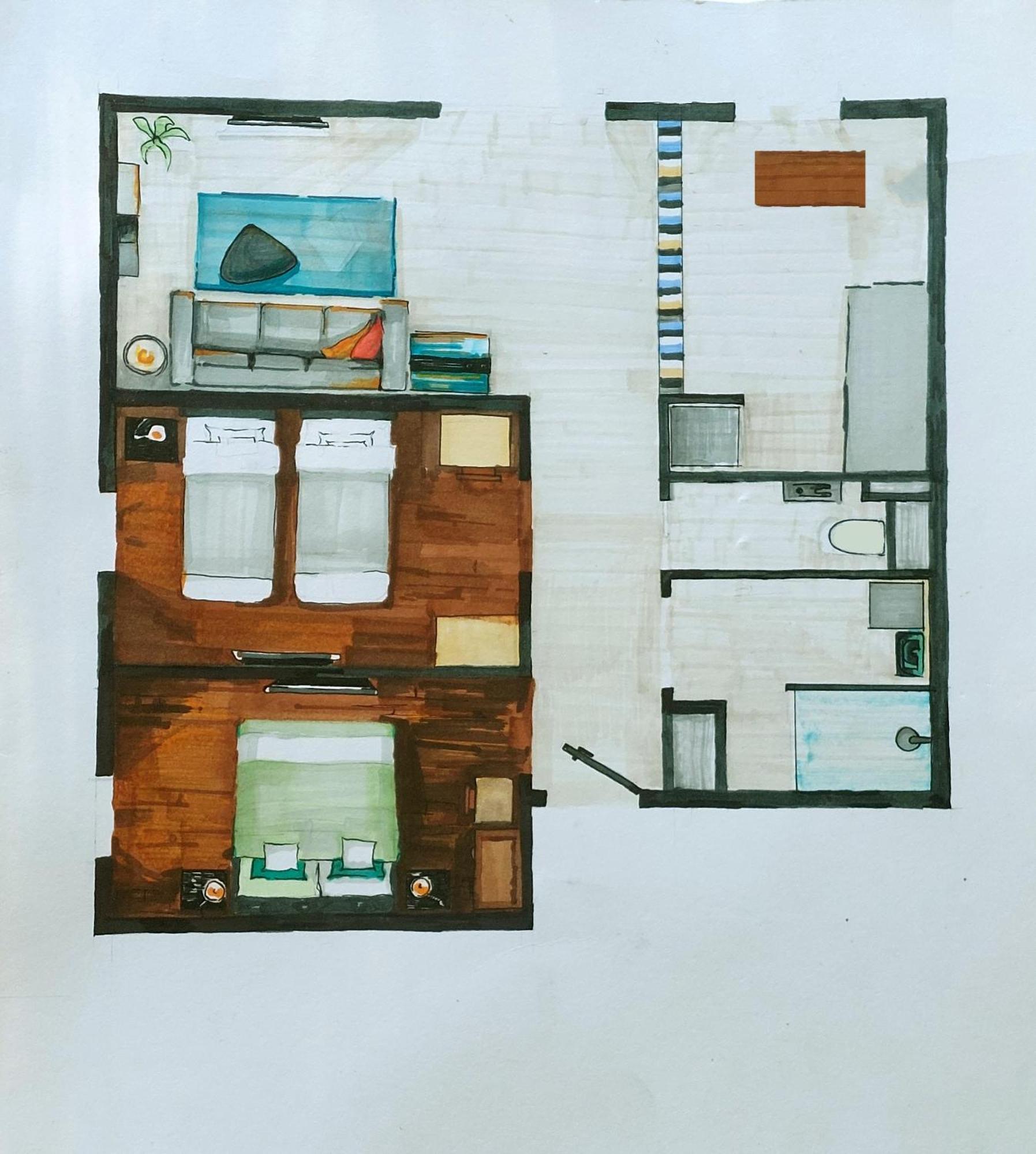 Paha-Paha Modern Apartment With Sea View, Fast Wi-Fi, And Free Parking! リエカ エクステリア 写真